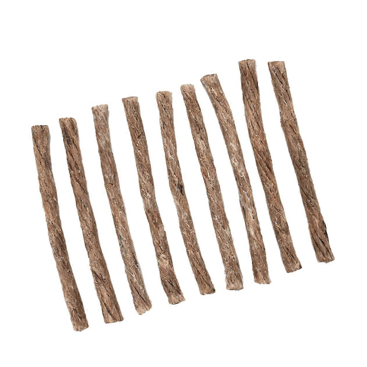 20pcs Beeswax Fire Starter Rope Wax Coated Quick Ignition for Camping BBQ Fireplace