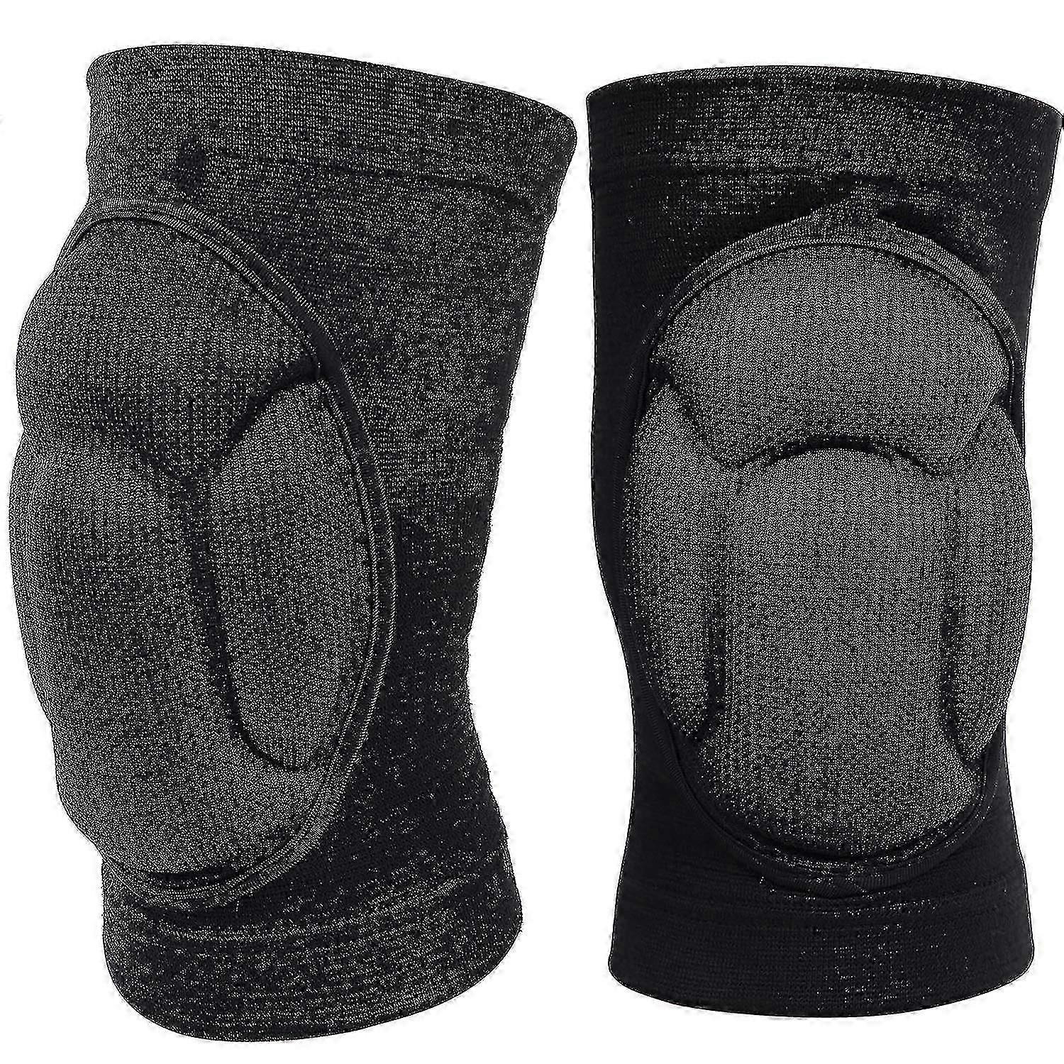 Anti-slip Volleyball Knee Pads with Thick Sponge Padding