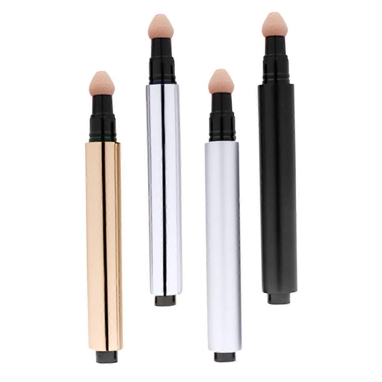 Empty Foundation Tube Set with Precise Press Refillable Makeup Pen for Travel Size Concealer