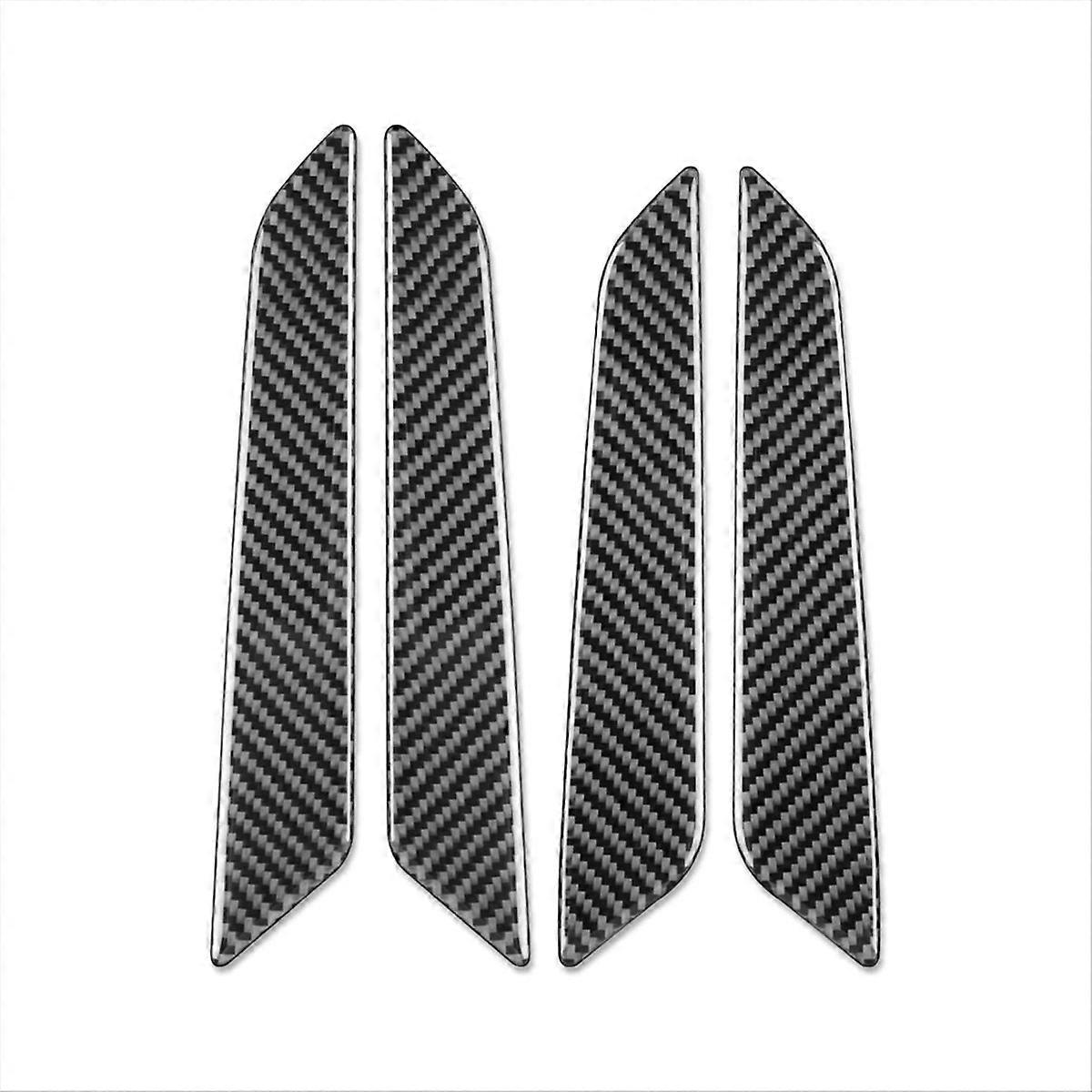 For Door Inner Pull Panel Cover Interior Trim Sticker Decal