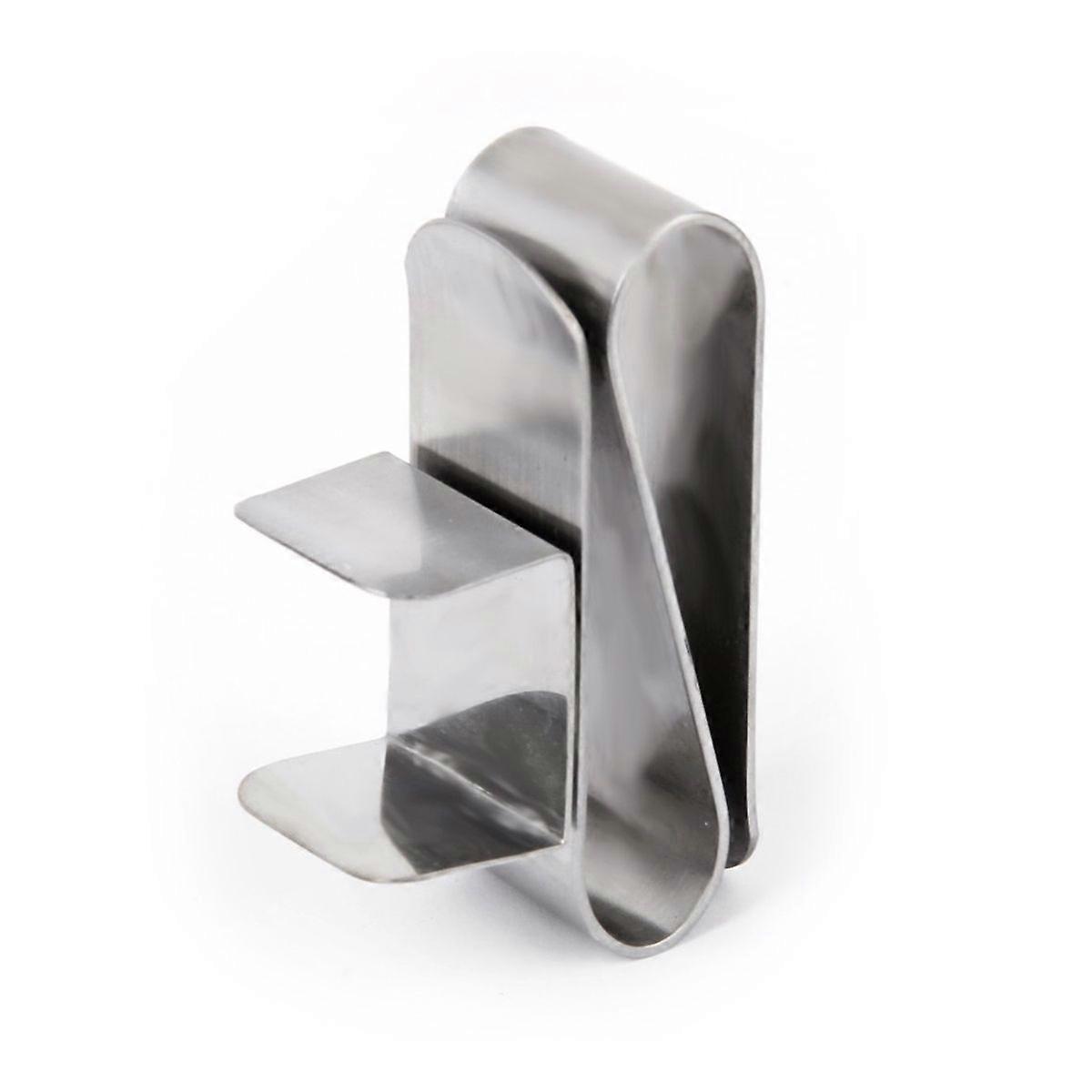 Magnetischer Billard-Pool-Queue-Kreidehalter (Silber)