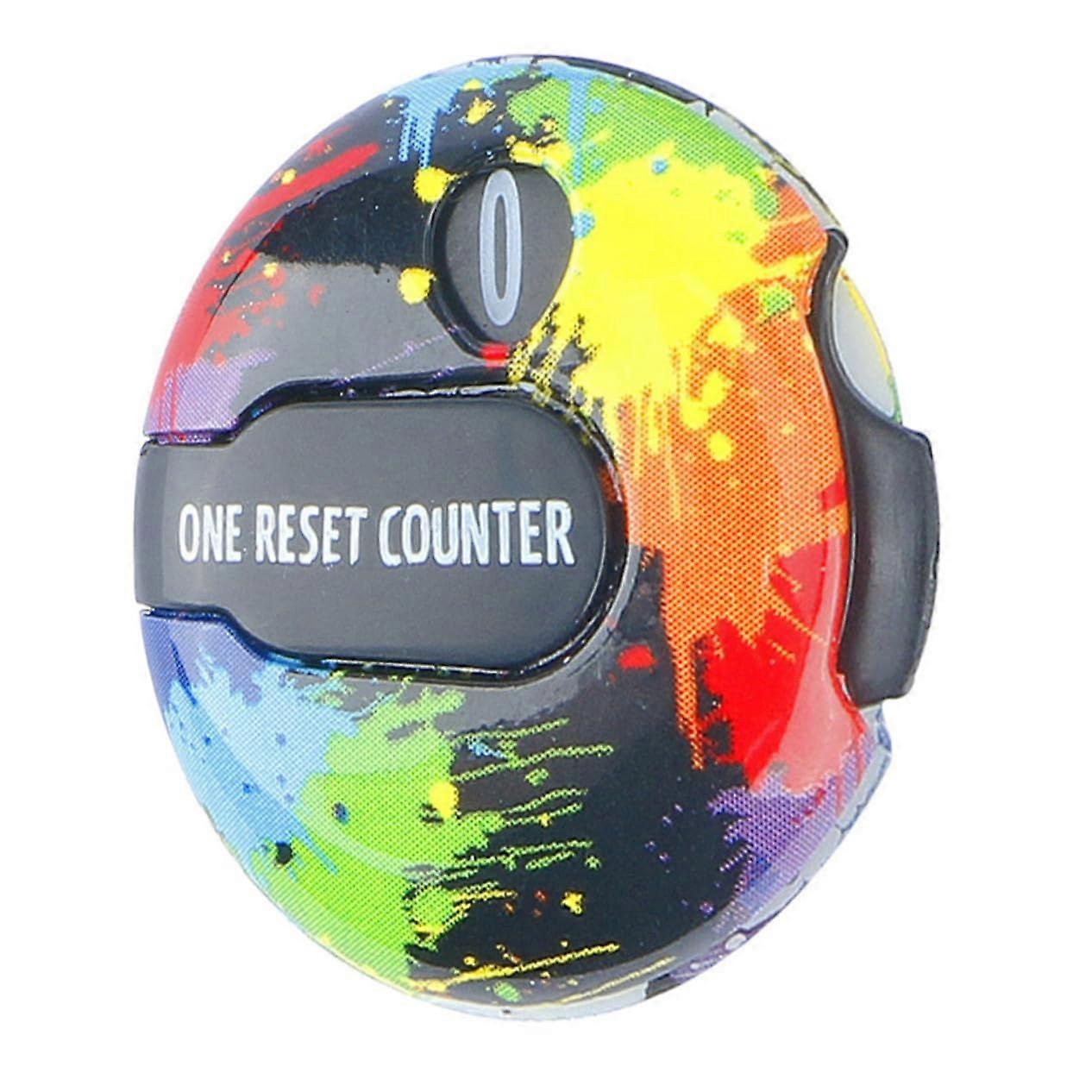 Golf Score Counter Hat Clip Lightweight Stroke Tracker for Hat or Sleeve ABS Plastic