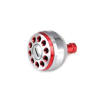 Full Metal Fishing Reel Handle Knob Baitcasting Reel Rocker Arm Replacement Knob Parts1pcsred