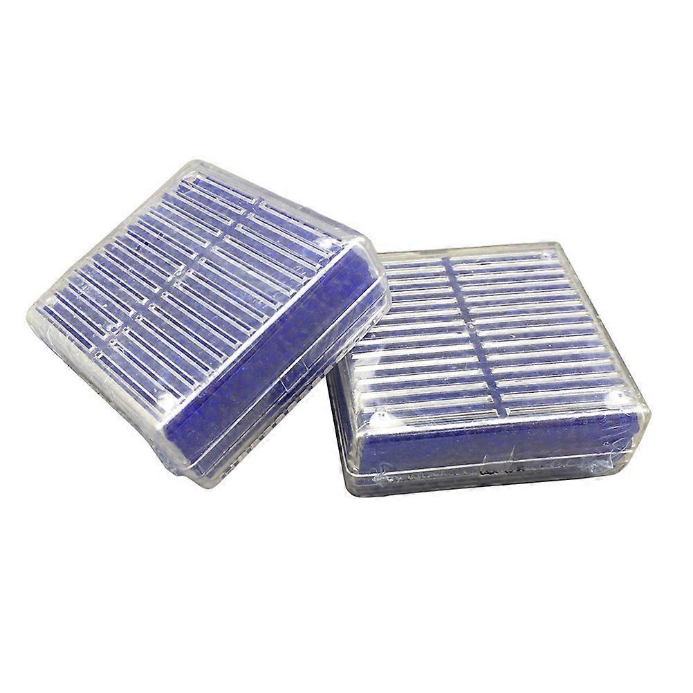 Moisture Absorb Box Reusable Silica Gel Box for Dehumidifying 2Pcs Blue