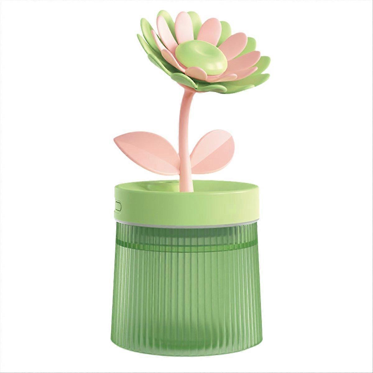 Mist Maker Flower Air Humidifier Green