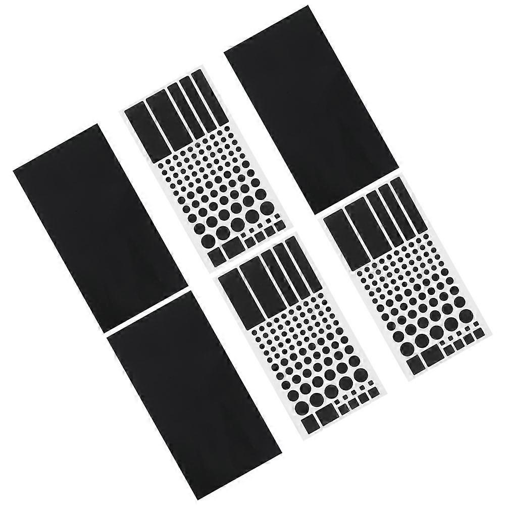 LED Light Blocking Stickers Adjustable Brightness Covers for Electronics 24 Sheets