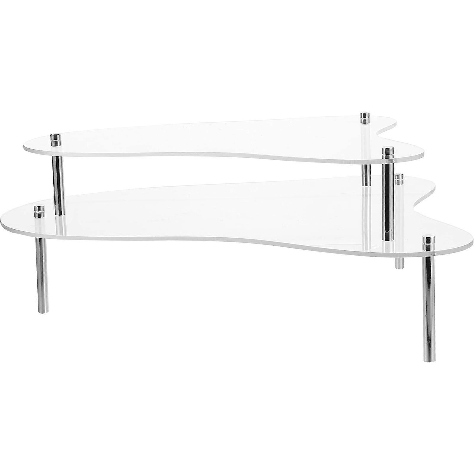 Dining Table Decor Stand Clear Acrylic Display Stand For Events 1Set