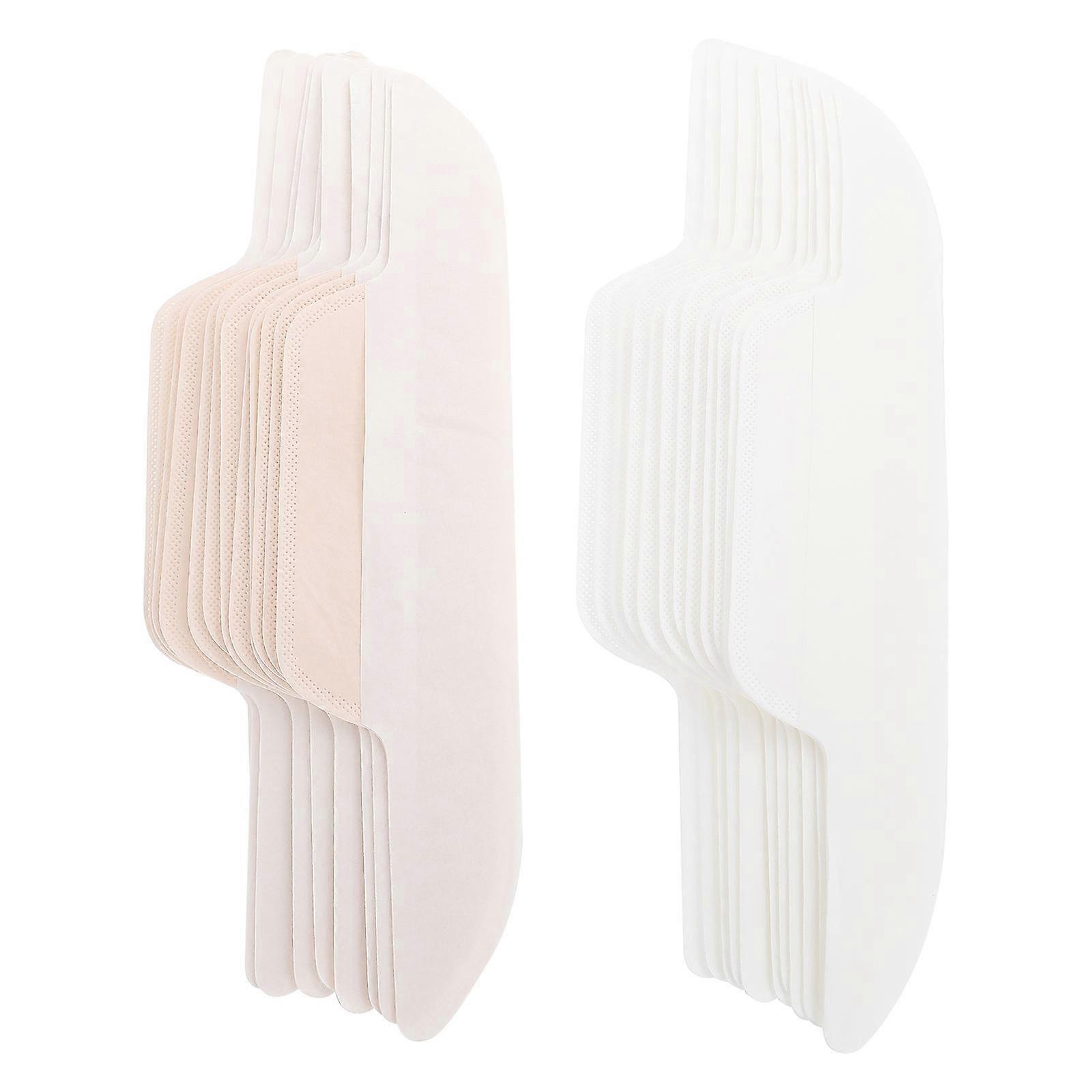 24Pcs Hat Sweat Liner Disposable Collar Sweat Pad Shirt Protector