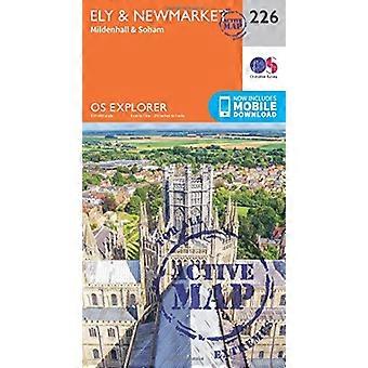 OS Explorer Map Active (226) Ely and Newmarket, Mildenhall and Soham (OS Explorer Active Map)