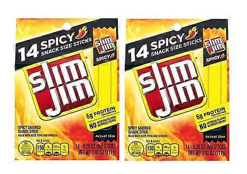 Slim Jim Spicy Snack Sticks 2 Pack