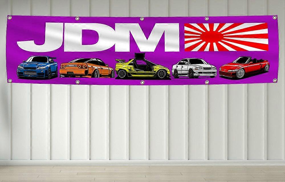 JDM Biler Banner Flag HF0661