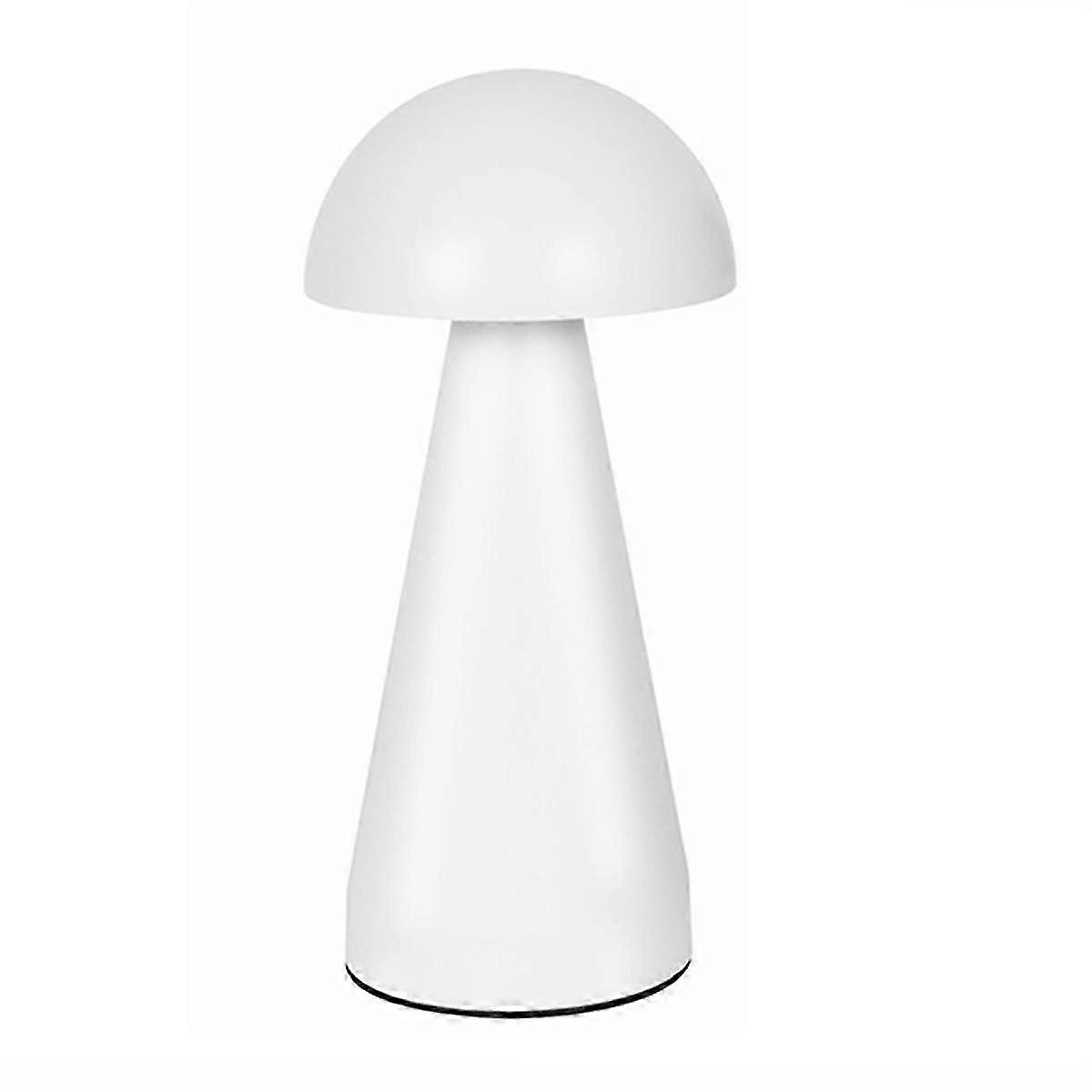 Lampe de table champignon rechargeable à LED, commande tactile, pour chambre d'enfant