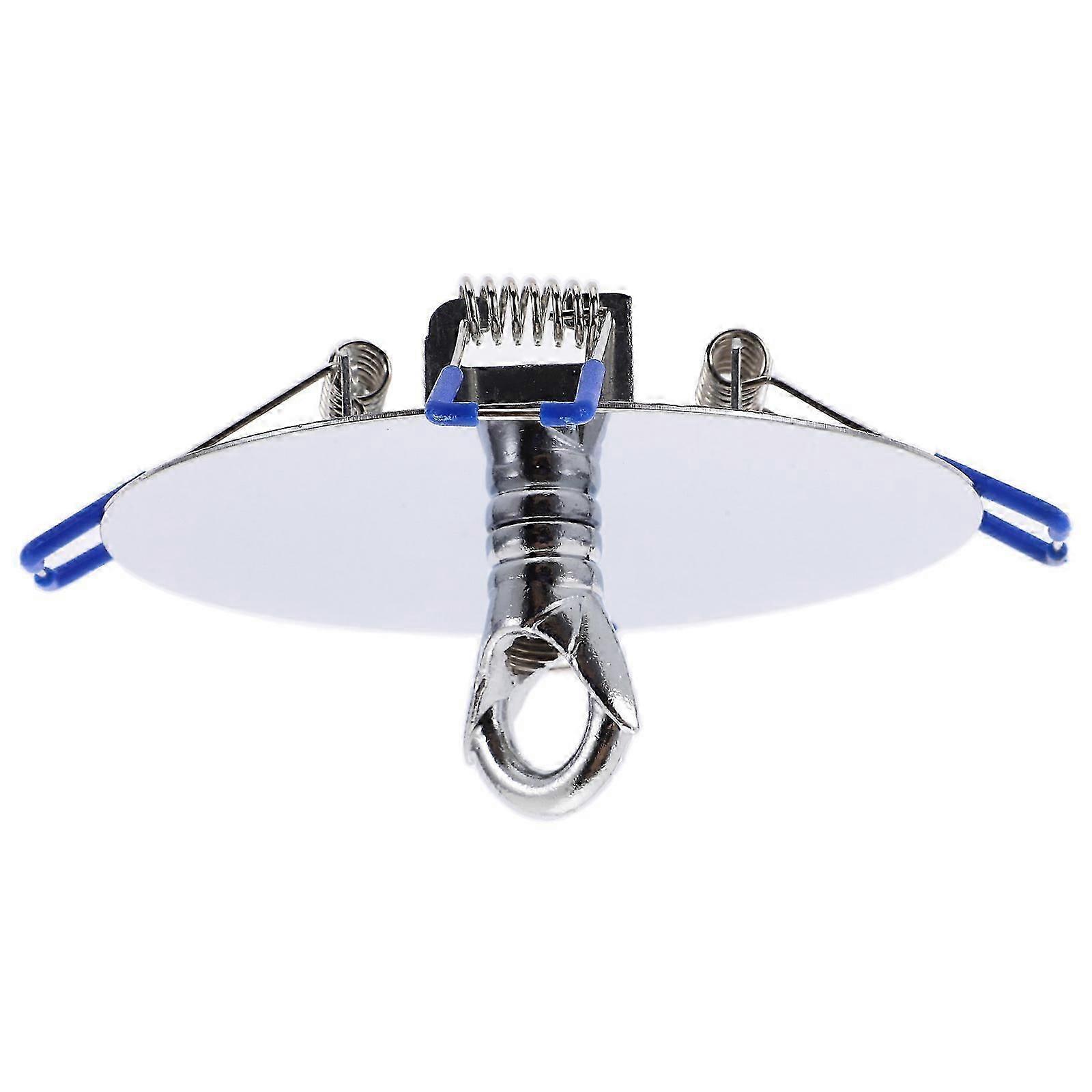 Silver Pendant Light Mounting Base - Ceiling Lamp Fixing Component