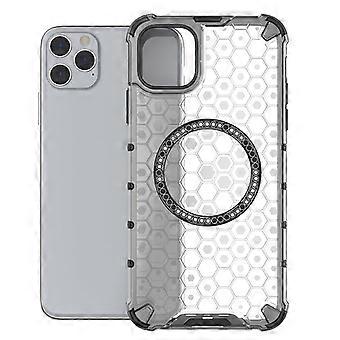 Compatible with MagSafe Case for iPhone 11 Pro Max White, Shockproof Slim Magnetic Cover with Airbag Corners and Raised Edges
