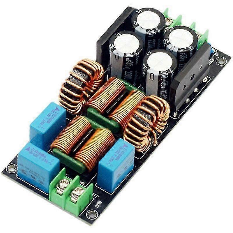 AC Filter Audio Power Amplifier EMC Electromagnetic Interference Purify Power DC Differential Mode Common, 20A