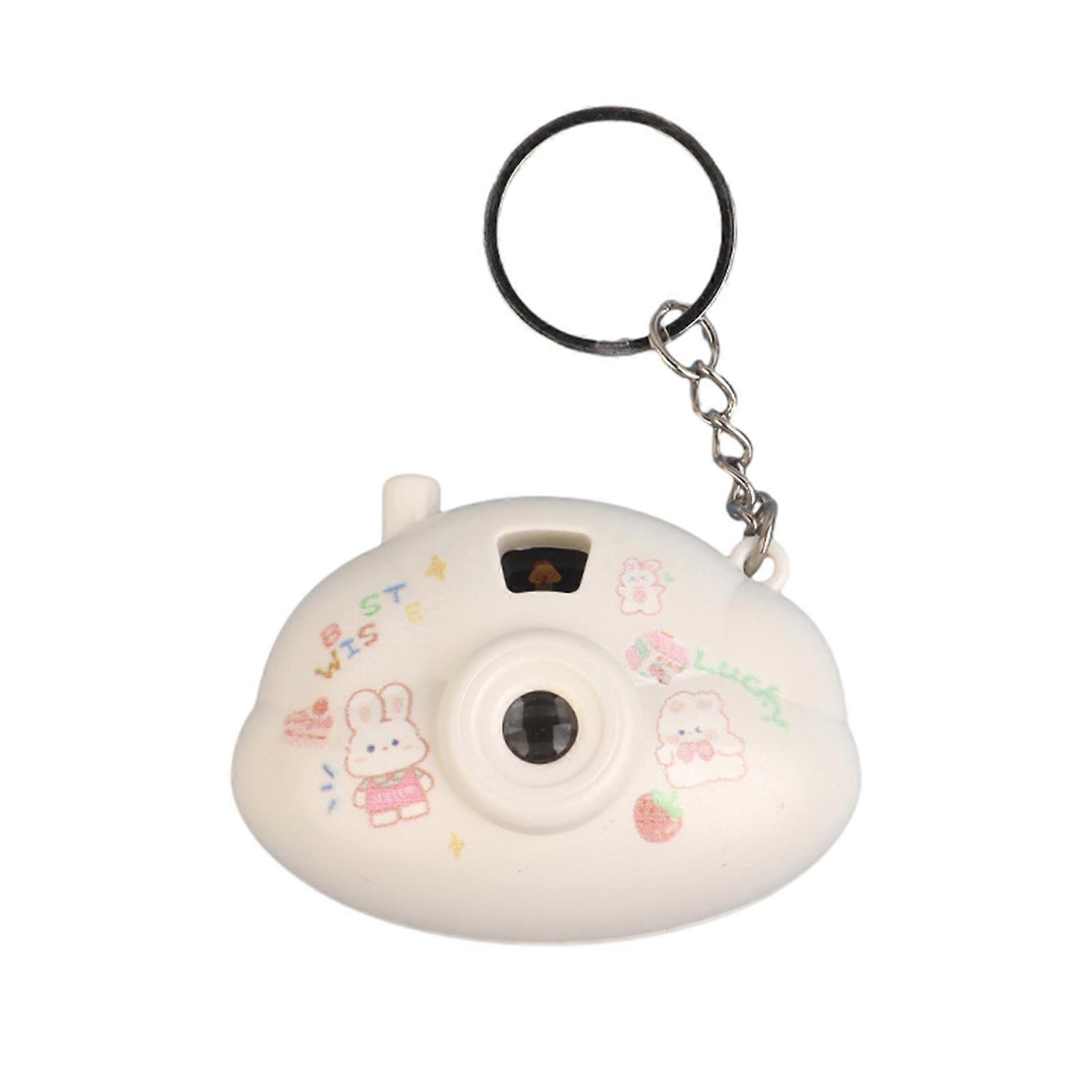 Light Projector Keychain - For Backpack & Purse - Cloud Shape - Portable
