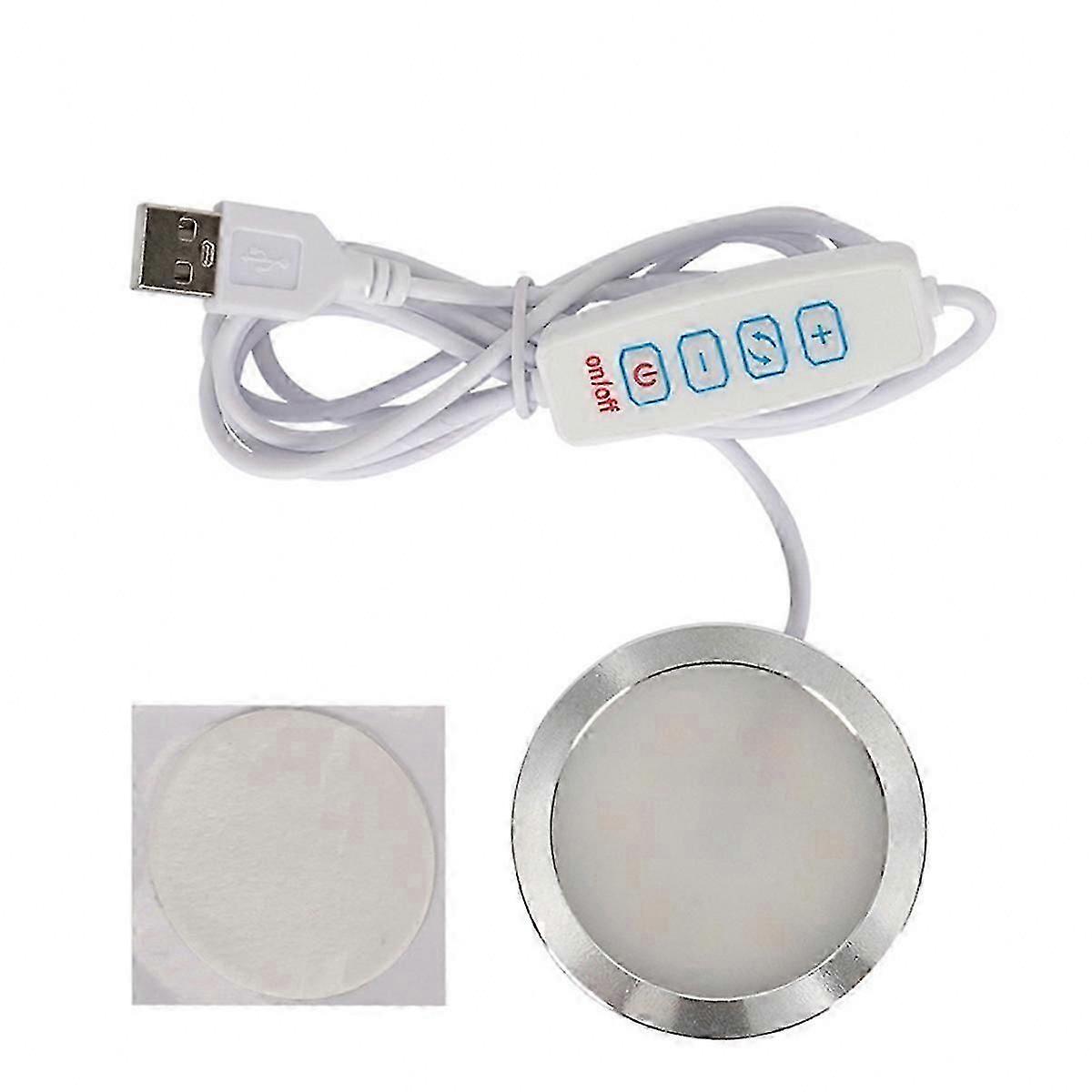 3D Printing Model LED Light 5V Ultra-Thin Spotlight Night Light
