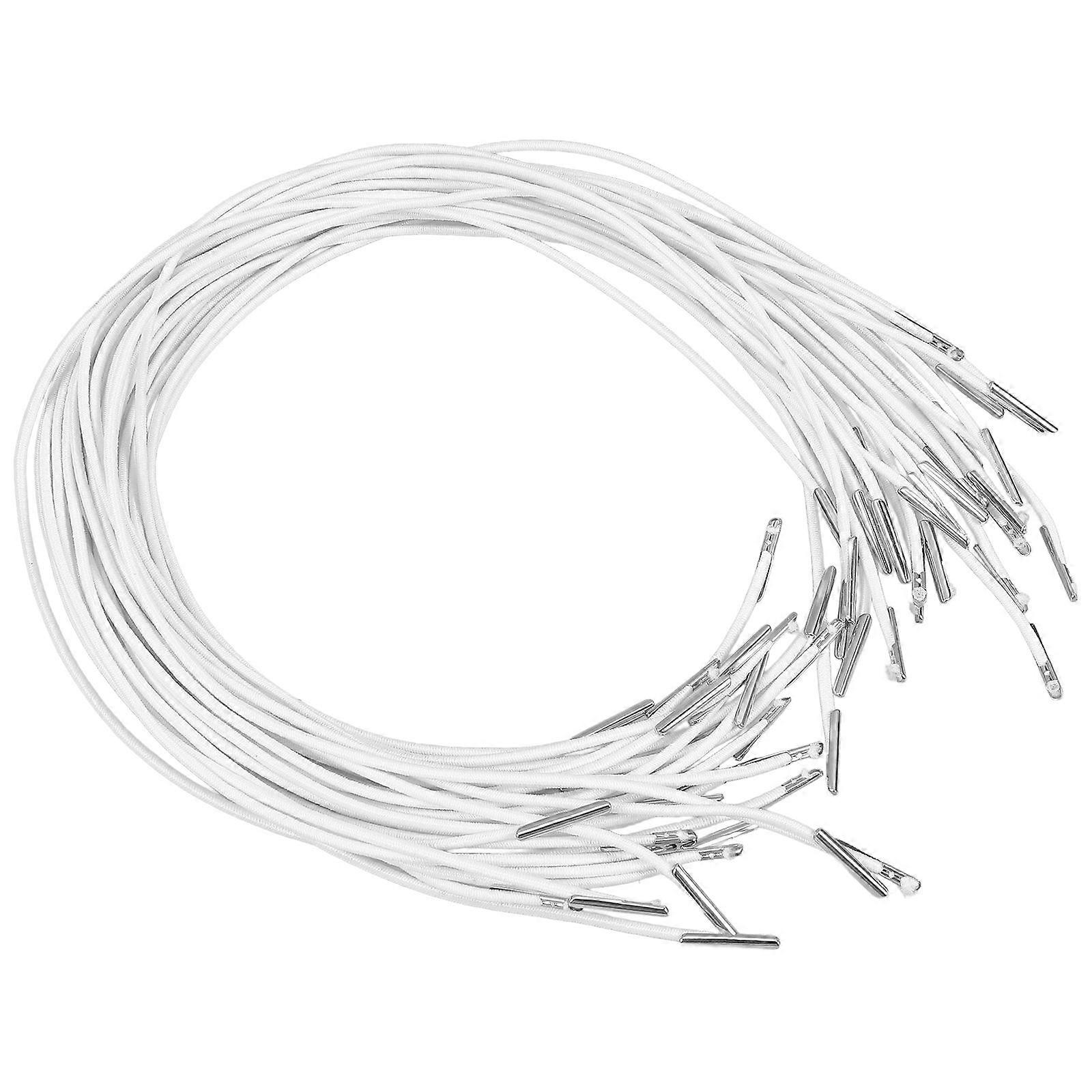 30Pcs Elastic String Hat Strings for Polyester Cord