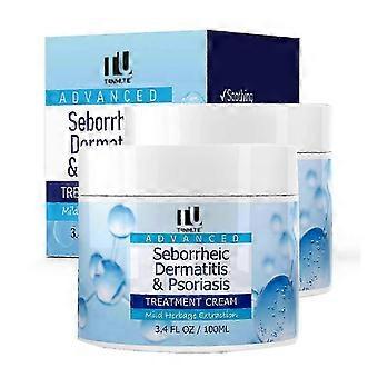 Advanced Intensive Scalp Therapy 1-3X Seborrheic Derma Cream - Treats Psoriasis, Folliculitis & Relieves Dry Itchy Scalp