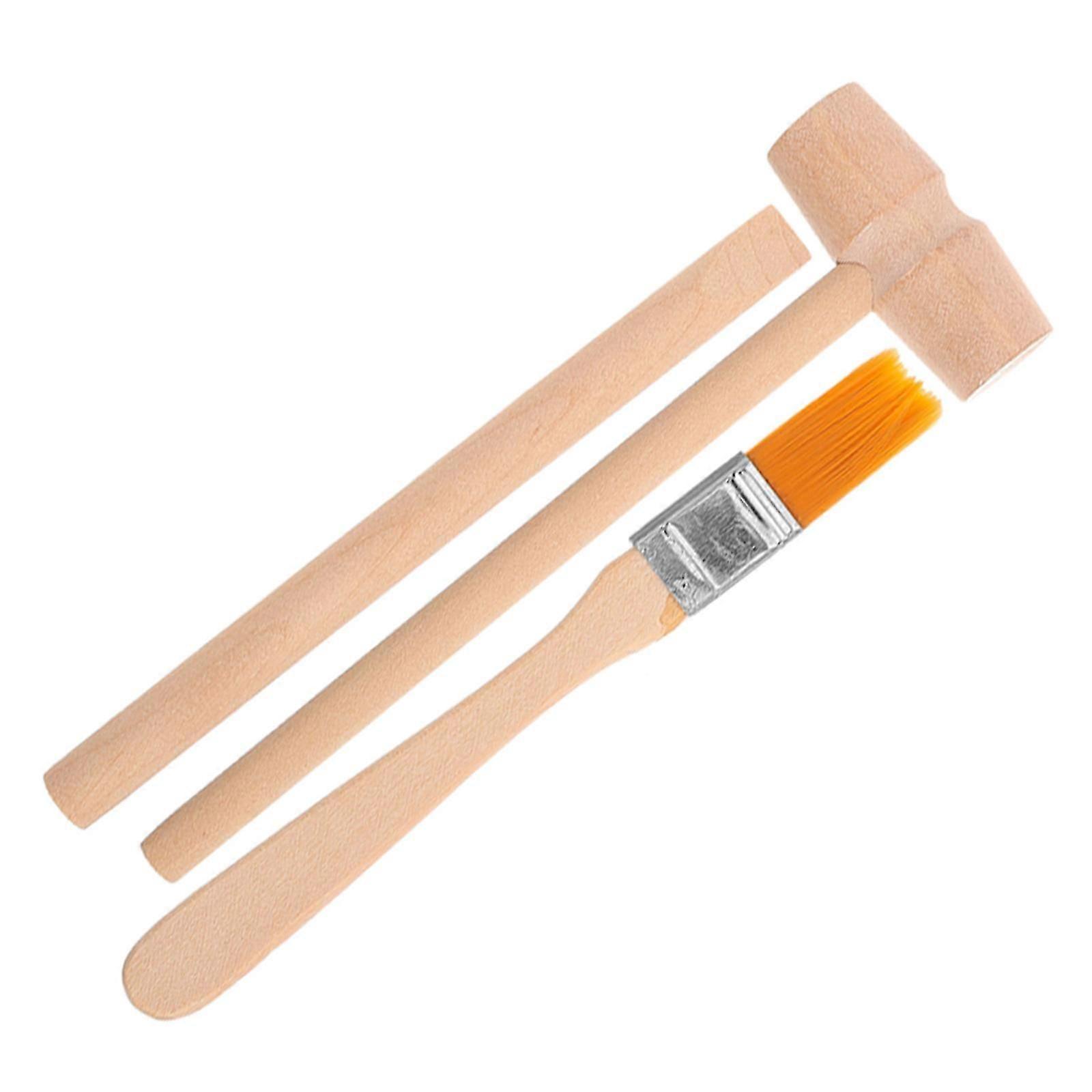 Kids Excavation Kit Wooden Digging Tool Kit for Learning 2Sets