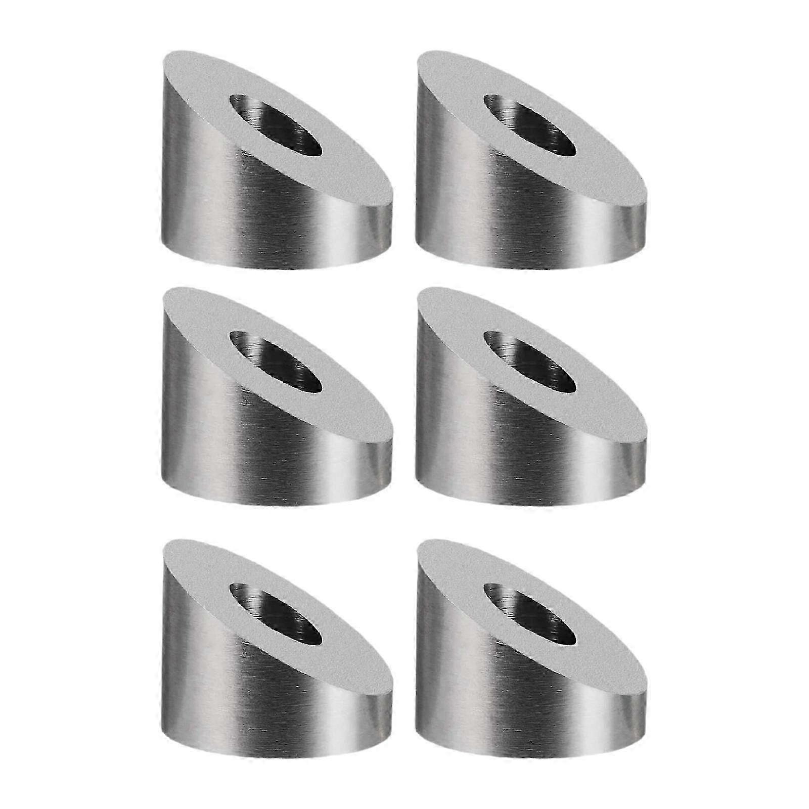 6Pcs 1/4 inch Angle Washer for Railing System Deck DIY Balustrade