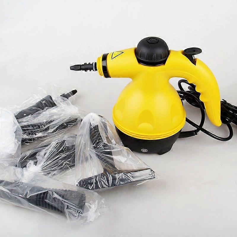 Handheld High-Pressure Steam Cleaner with 9-Piece Accessory Kit