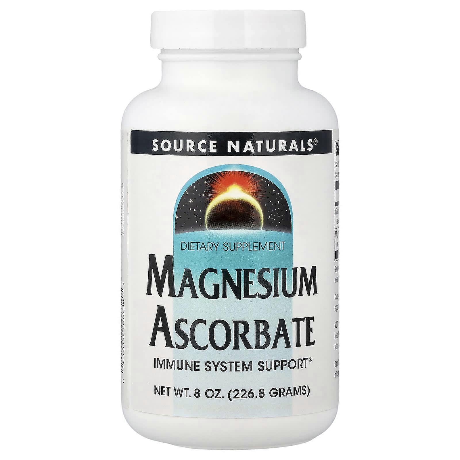 Source Naturals, Magnesium Ascorbate, 8 oz (226.8 g), 2-Pack