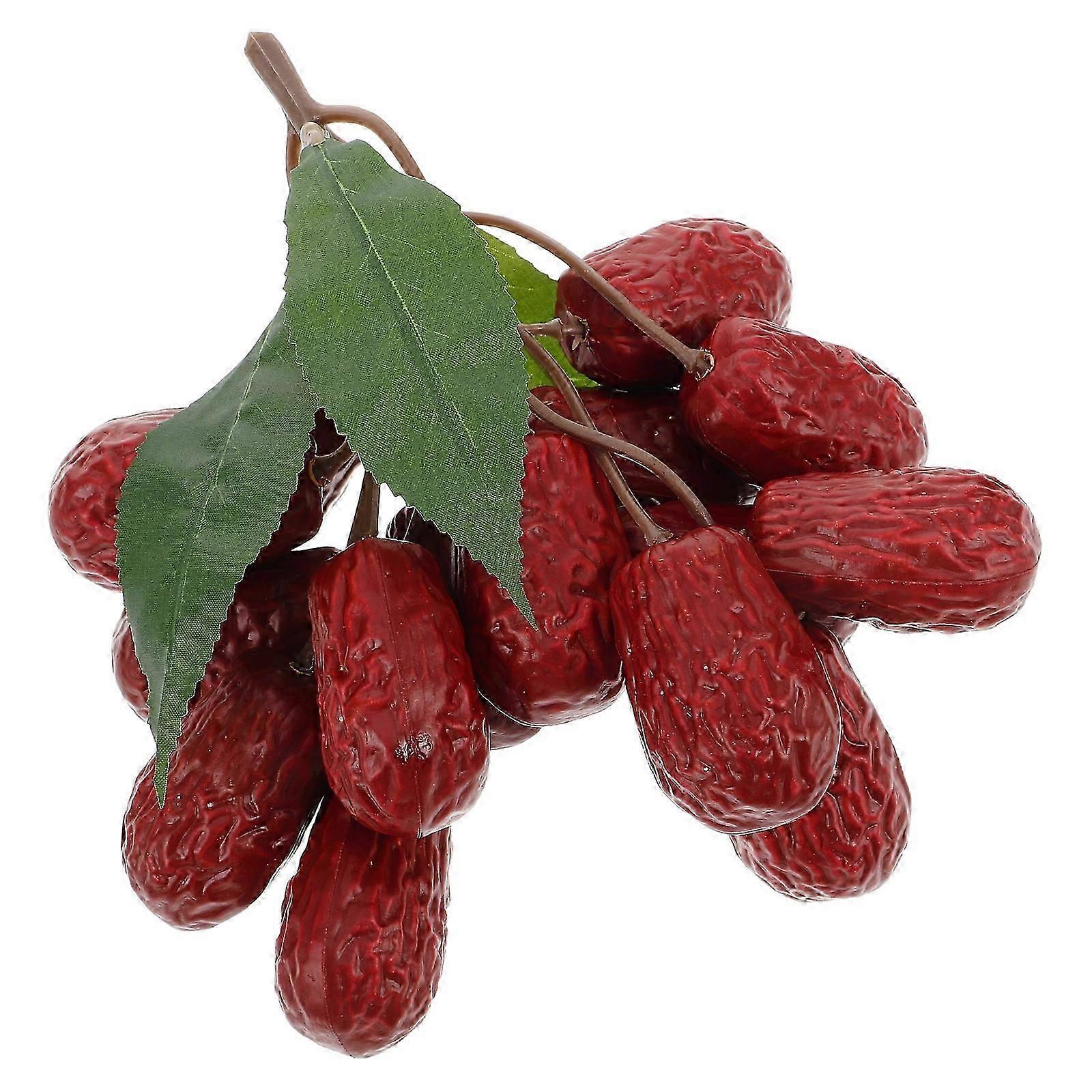 Jujube Decoration Artificial Jujube String for Decoration 1 String Plastic