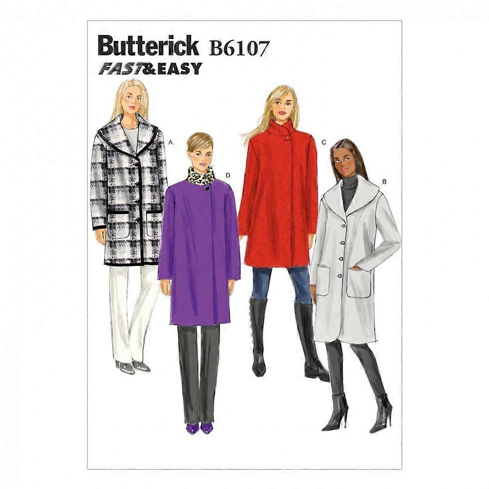 Butterick Paper Sewing Pattern 6107