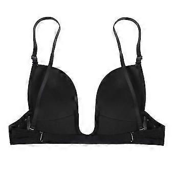 U Reggiseno invisibile senza cuciture Convertibile Cinghie trasparenti schienale senza schienale