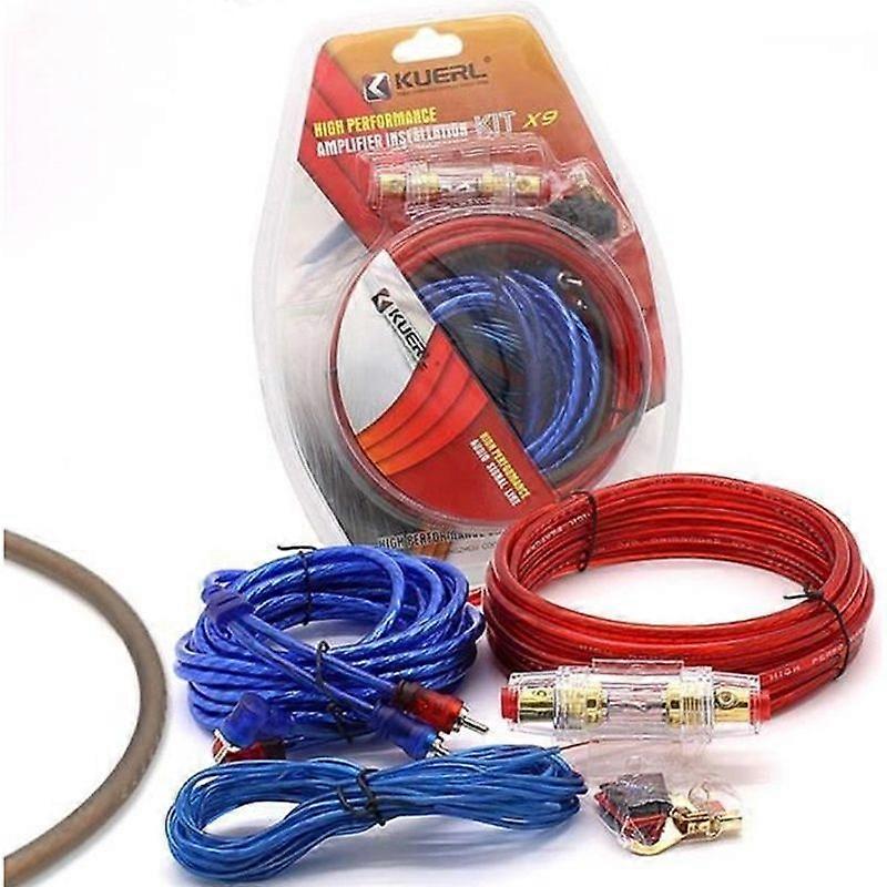 60 AMP Power Cable Kit for Car Amplifier - SURENHAP - 10GA