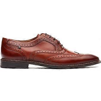 Base London Clarence Tan Leather Male Mens Formal Lace Up Shoes-12