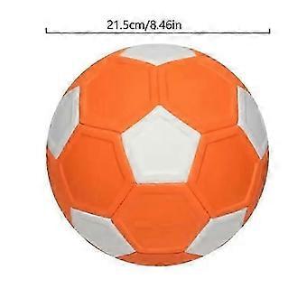 Curved Football Swerve Ball, Durable EVA Rubber Soccer Ball for Outdoor Training, 20cm