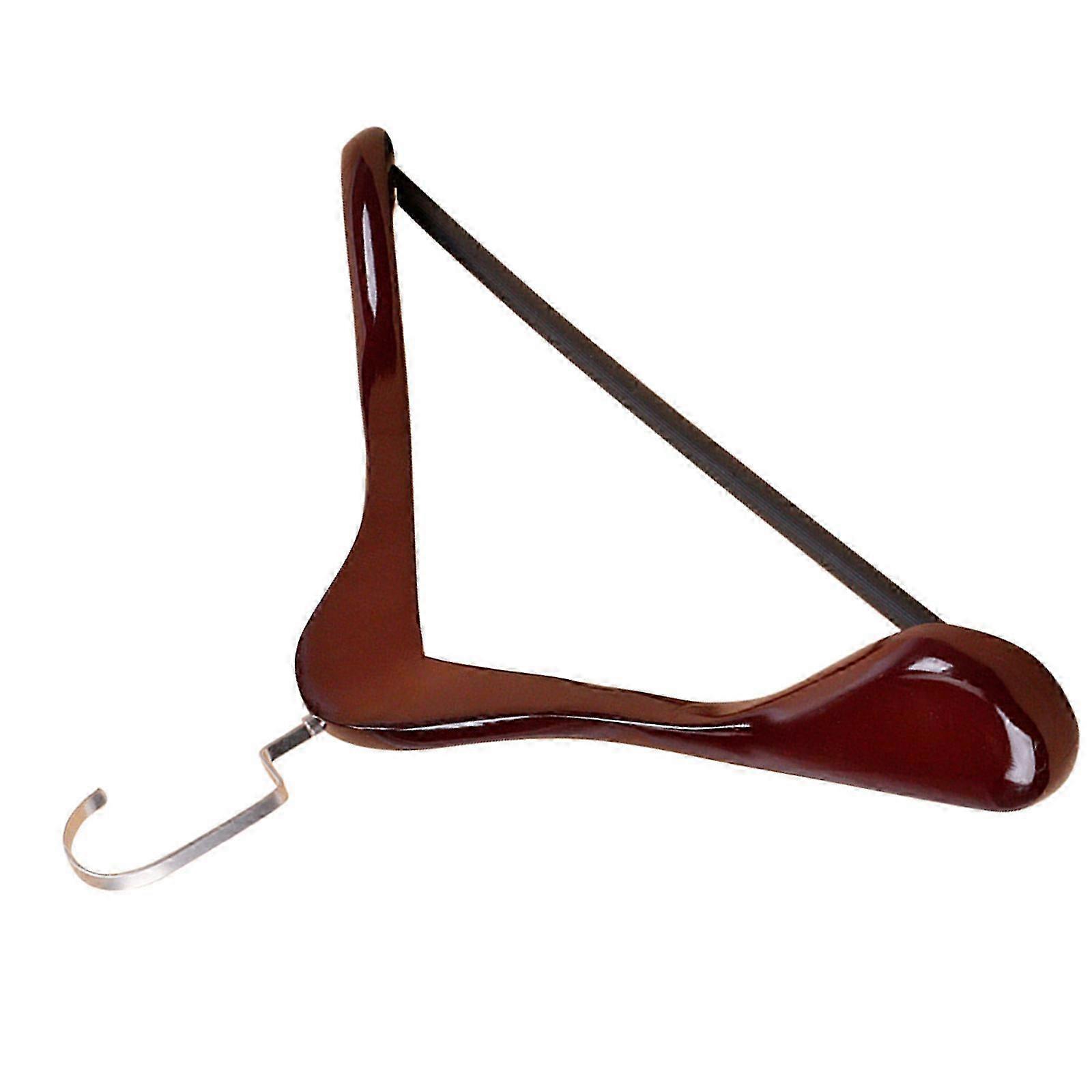 1 Pc Thicken Wide Hanger Traceless Coat Hanger Solid Drying Rack compatible with Home Use