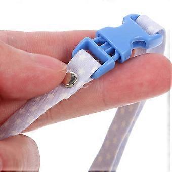 Cute Dog Collar Fancy Summer Cyan Flower Small Cat Gift with Bell Necklaces The Kitten Collars Bells Polyester