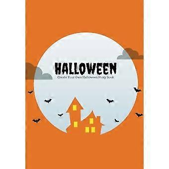 Halloween: Gestalte dein eigenes Halloween-Geschichtenbuch, 100 Seiten, Kürbisorange