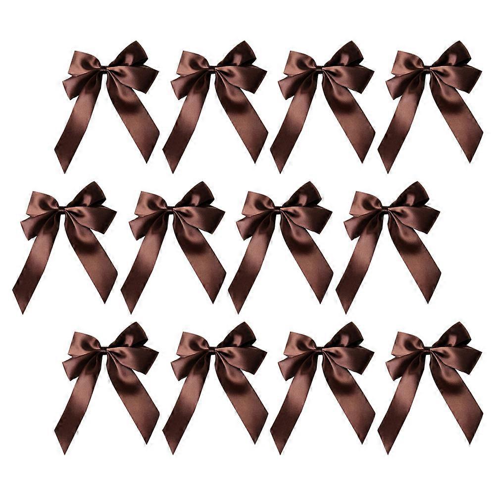 20Pcs Polyester Ribbon Bowknot Gift Wrapping Bow Present Packing Accessory