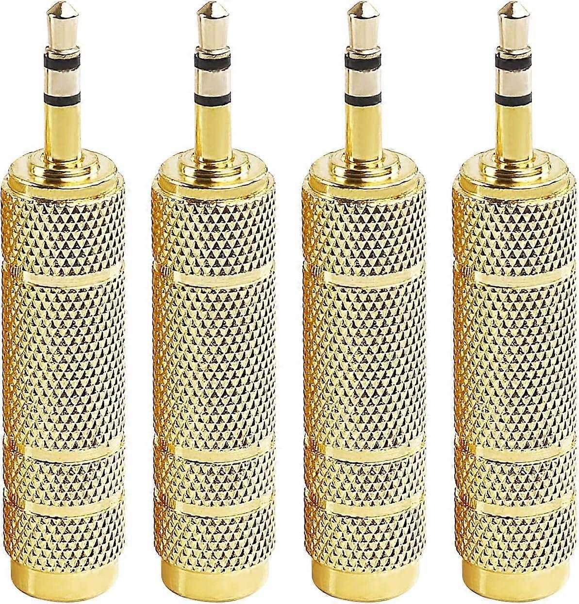 Audio Stereo Headphone Adaptor Converter (4PCS)