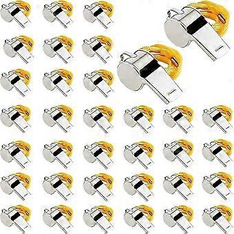 35-Pack Stainless Steel Sports Whistle