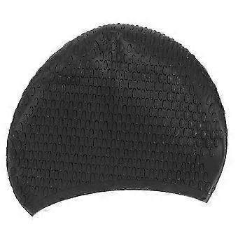 Silicone Swimming Hat Stylish Swimming Head Protective Hat Water Drop Shape Bath Hat good -WHBYV