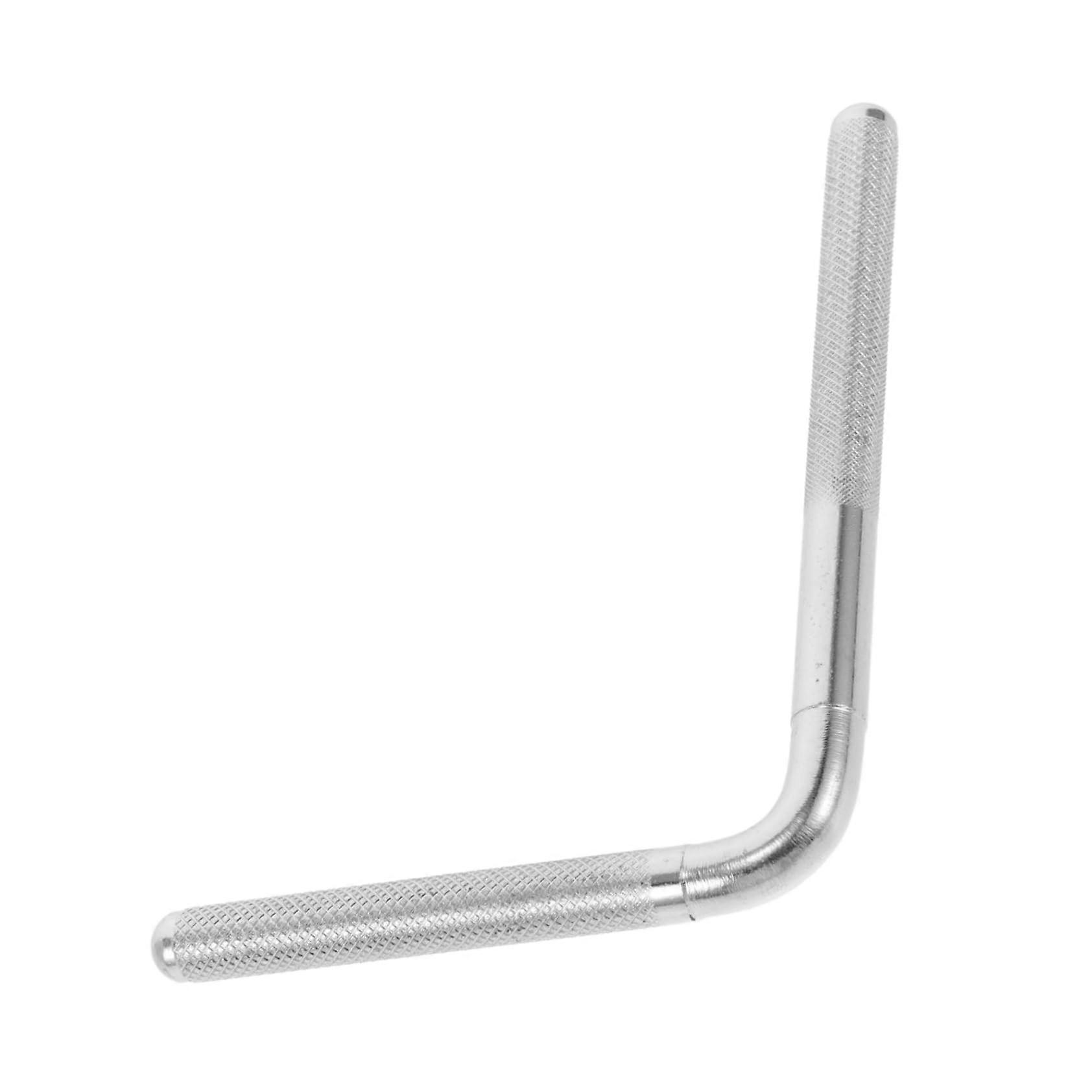 Drum Cowbell Mount with Secure Locking Arm and Adjustable Clamp for Drum Kit Percussion Setup