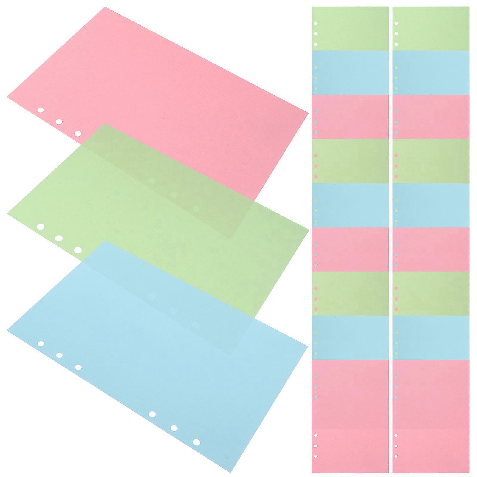 Notepad Replacement Refills 3Pcs Paper Insert for Writing