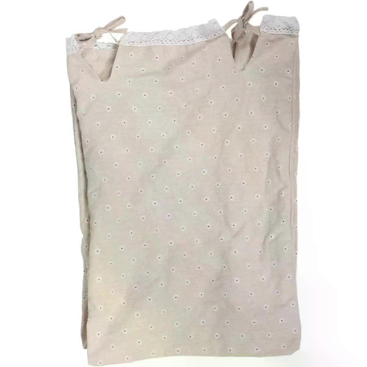 Fabric Basket Liners Laundry Hamper Insert Removable and Washable