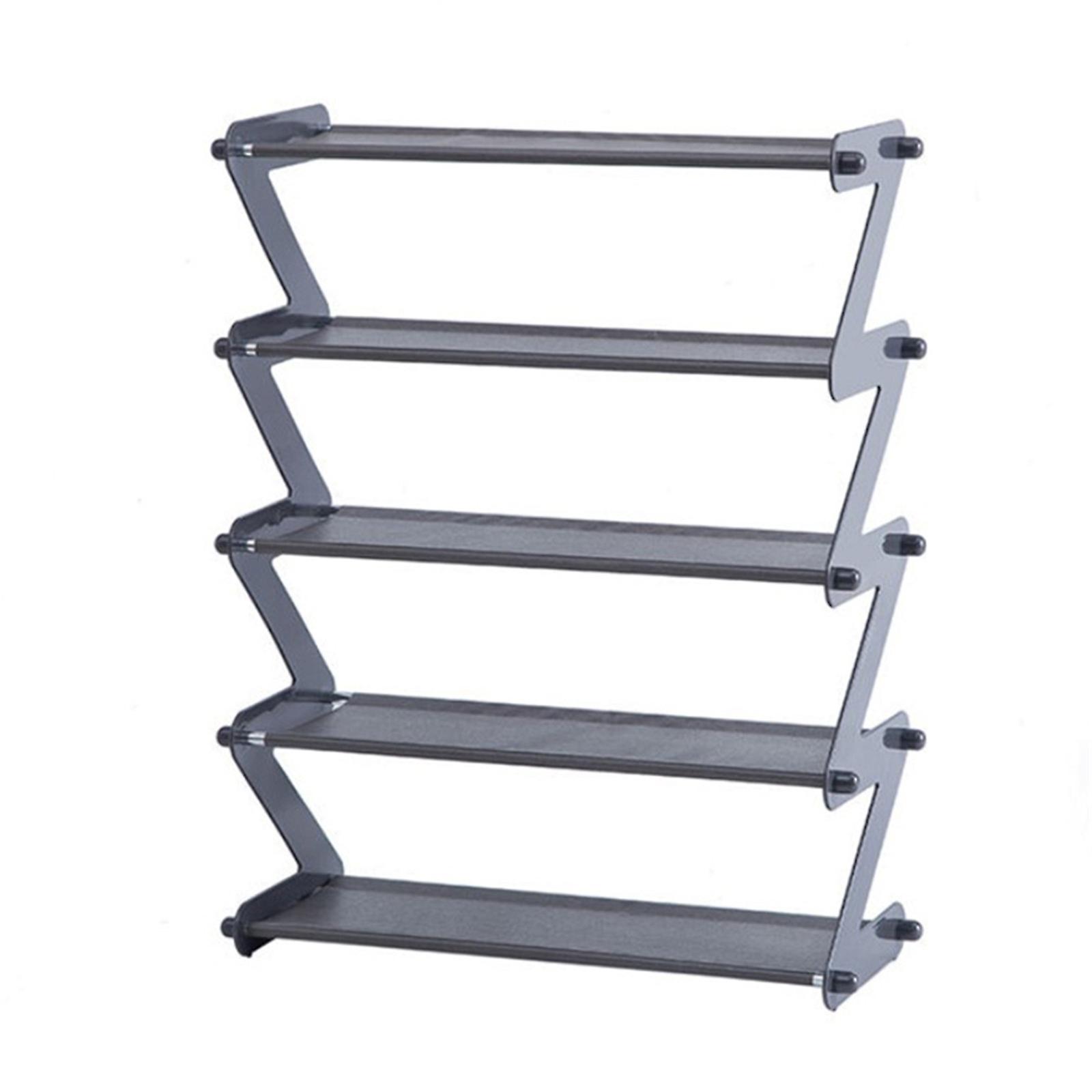 Stackable Shoe Organizer 4/5 Tier Multi-layer Shoe Storage Organizer