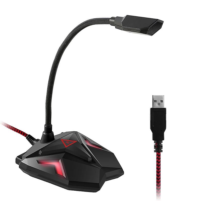 G55 Capacitive Gaming Microphone with LED Indicator