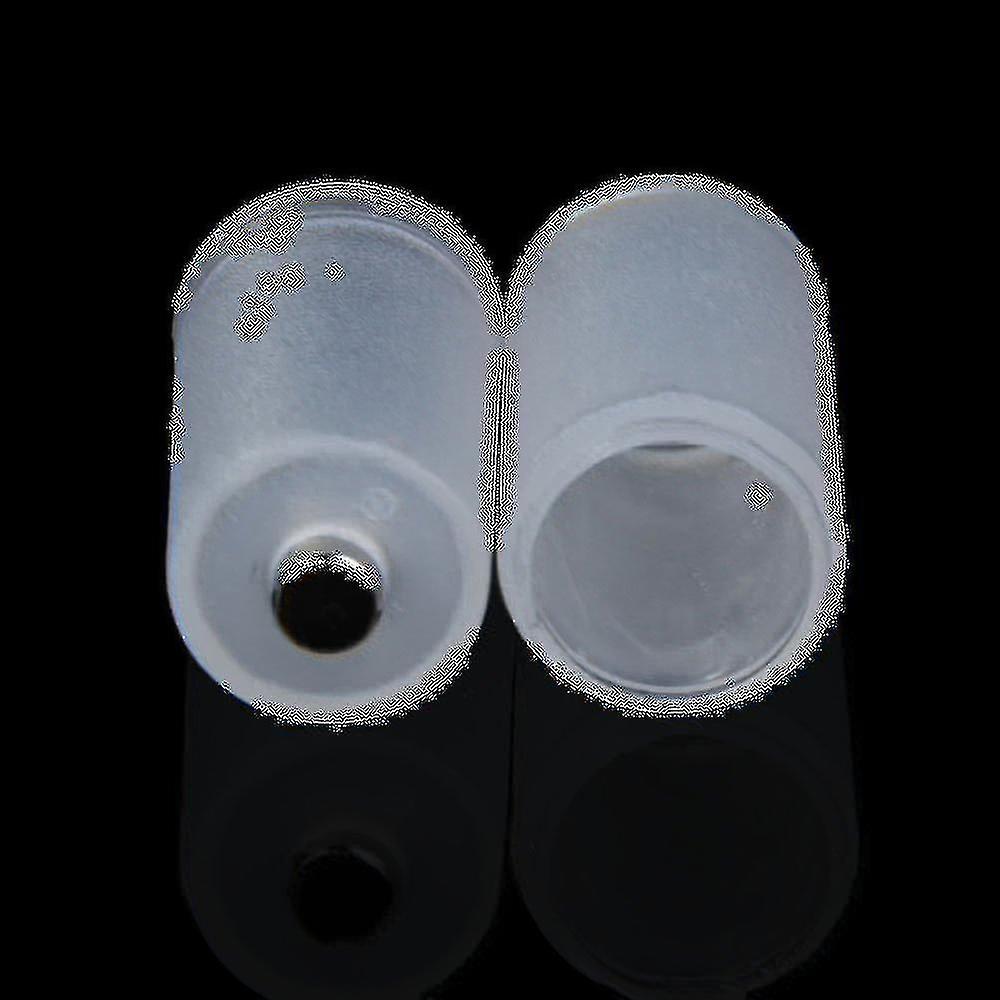 12st Aaa To Aa Cell Battery Size Converter Adapter Holder Box Switcher Translucent