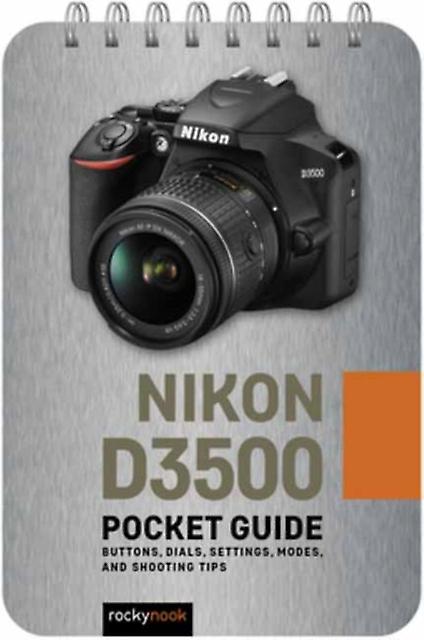 Nikon D3500 Pocket Guide by Rocky Nook Paperback Book