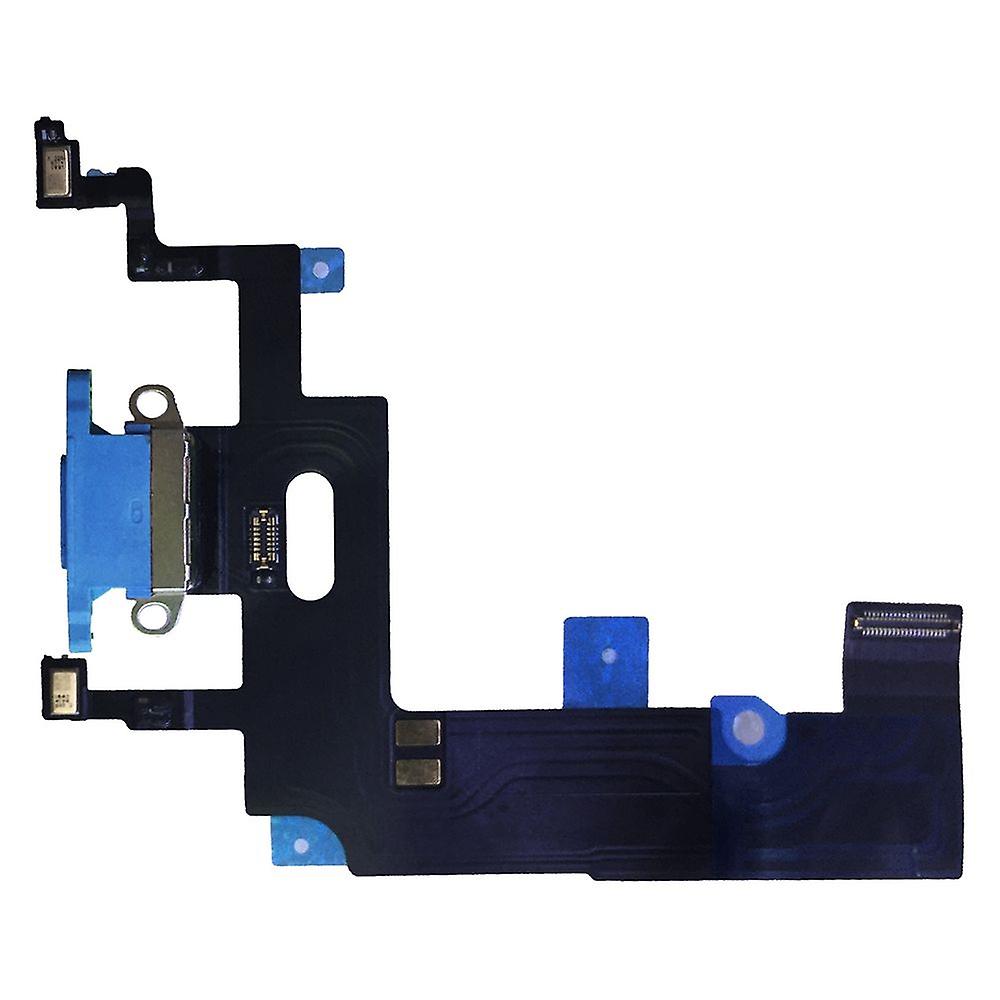 Dock Charger Charging Port for Apple iPhone XR 6.1 inch Blue Spare Part Replacement Repair Accessory