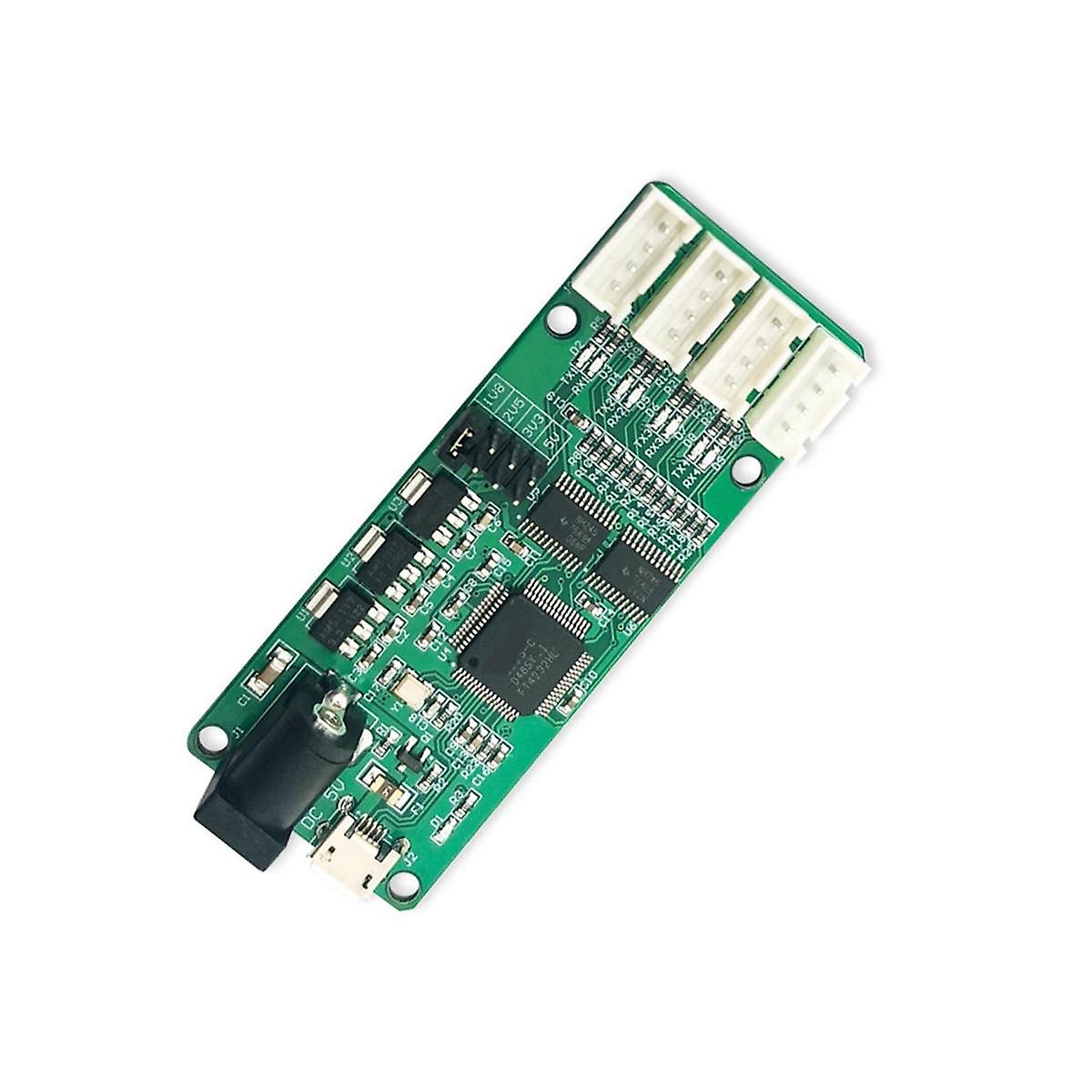 Serial Port Module UART USB to 4 Way TTL FT4232 Chip DC 5V Converter Board for Equipment