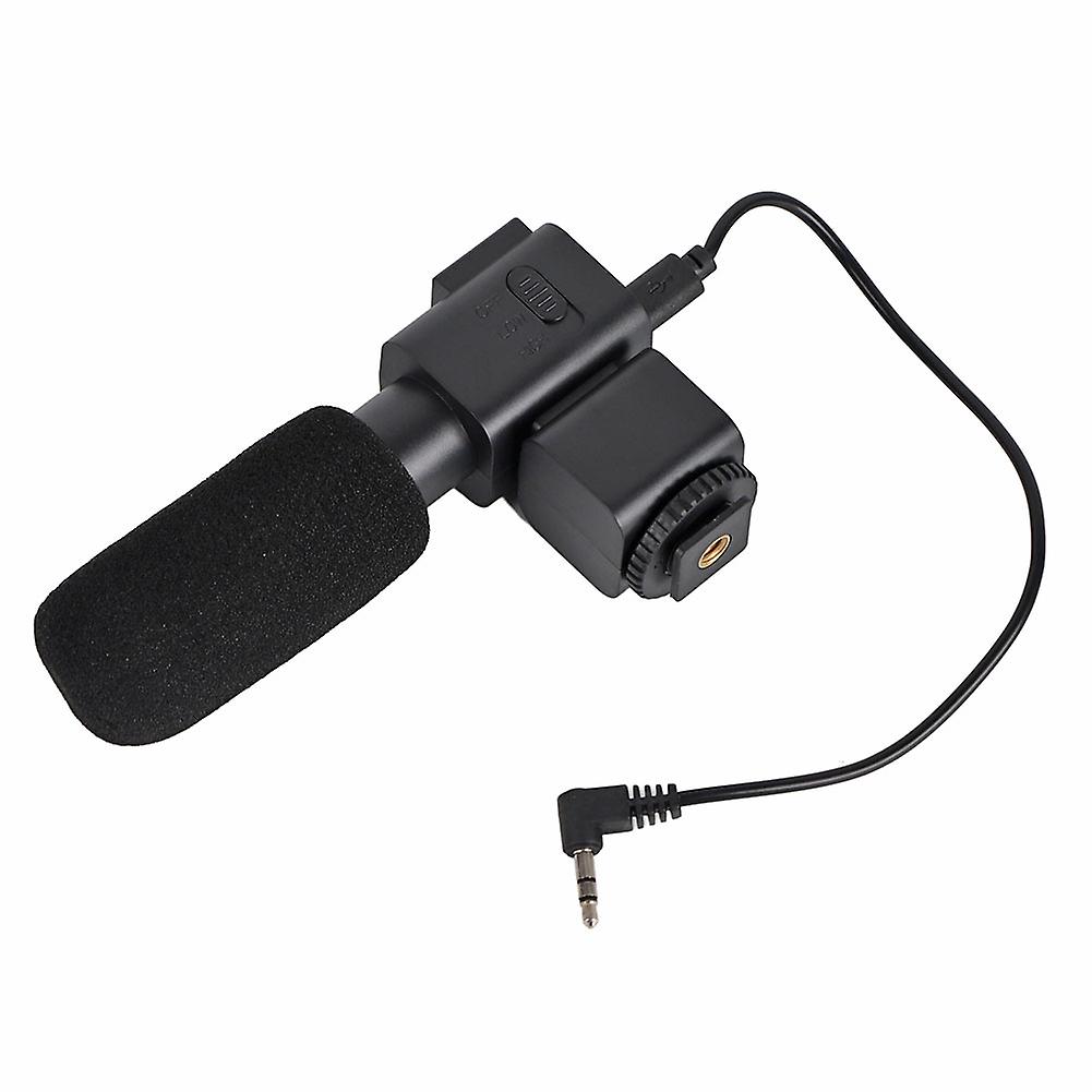 Video Camera Camcorder Full HD Vlogging Camera with External Microphone